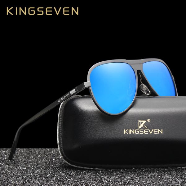 kingseven brand designer polarized men's glasses aluminum luxury sunglasses for men driving eyewear uv400 protection, White;black
kingseven brand designer polarized men's glasses aluminum luxury sunglasses for men driving eyewear uv400 protection, White;black