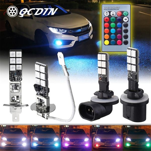 qcdin 2pcs car signal lamp rgb led 12smd car headlight lamp fog driving tail side light bulb remote control dc 12v
qcdin 2pcs car signal lamp rgb led 12smd car headlight lamp fog driving tail side light bulb remote control dc 12v