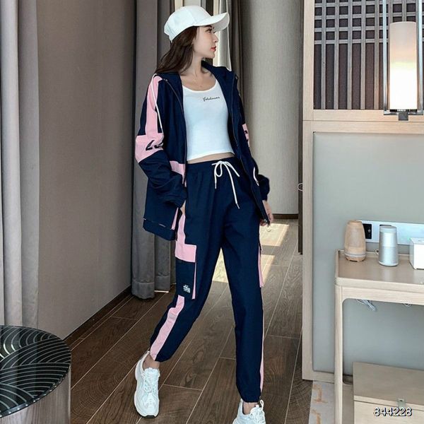 20fw women's tracksuits fashion autumn running sports two-piece suit trend letter printing womens tracksuits 3 colors asian size s-2xl, Gray
20fw women's tracksuits fashion autumn running sports two-piece suit trend letter printing womens tracksuits 3 colors asian size s-2xl, Gray