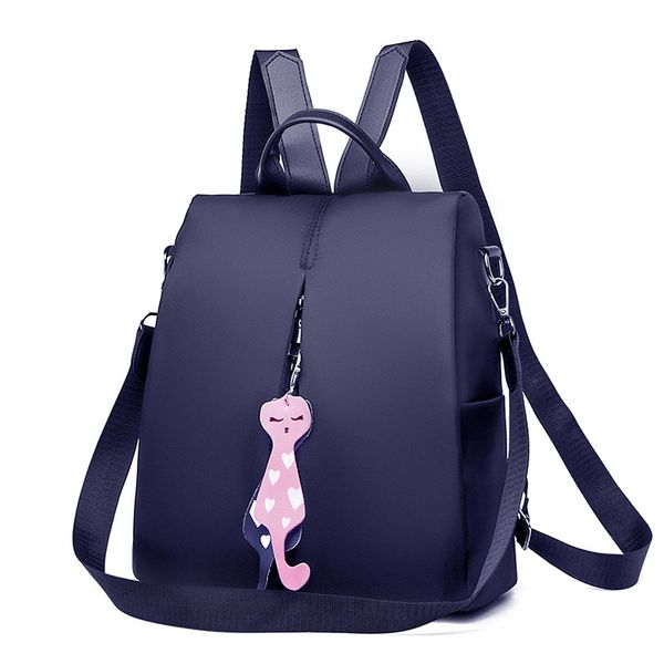 2020 new women's anti-theft backpack fashion simple solid color school bag oxford cloth shoulder bag pack schoolbag for female
2020 new women's anti-theft backpack fashion simple solid color school bag oxford cloth shoulder bag pack schoolbag for female