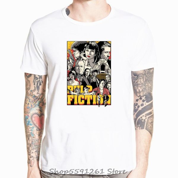quentin tarantino white t shirt men modal mia pulp fiction design short sleeve casual fashion shirts male 2018 tees
quentin tarantino white t shirt men modal mia pulp fiction design short sleeve casual fashion shirts male 2018 tees