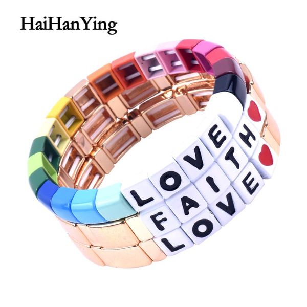 bohemia rainbow love faith bracelet adjustable shingles lady bracelet fashion model pgraphy accessories jewelry 2020 new, Black
bohemia rainbow love faith bracelet adjustable shingles lady bracelet fashion model pgraphy accessories jewelry 2020 new, Black