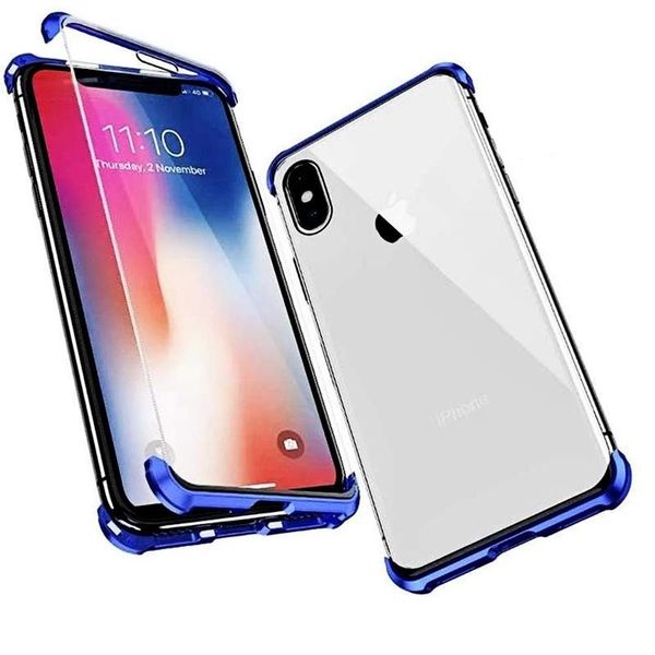 360 degree front and back transparent tempered glass magnetic cover metal edge glass clear touchable hd rimless glass case for iphone xs
360 degree front and back transparent tempered glass magnetic cover metal edge glass clear touchable hd rimless glass case for iphone xs
