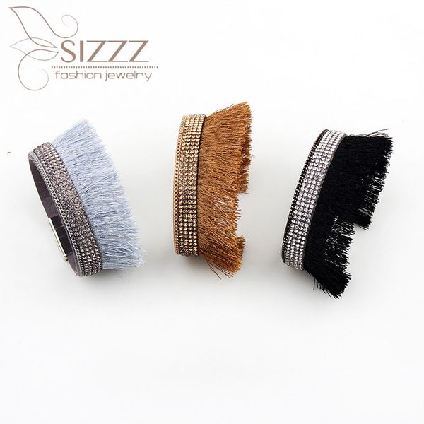 charm bracelets sizzz 2021 korean jewelry tassel magazine models stainless steel boutique magnetic buckle bracelet&bangles for women/men, Golden;silver
charm bracelets sizzz 2021 korean jewelry tassel magazine models stainless steel boutique magnetic buckle bracelet&bangles for women/men, Golden;silver