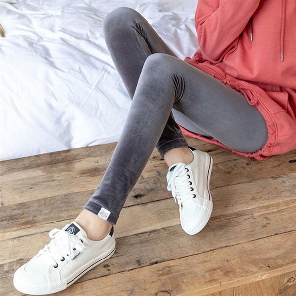 plus new fashion women's autumn winter high elasticity and good quality thick velvet pants warm leggings, Black
plus new fashion women's autumn winter high elasticity and good quality thick velvet pants warm leggings, Black