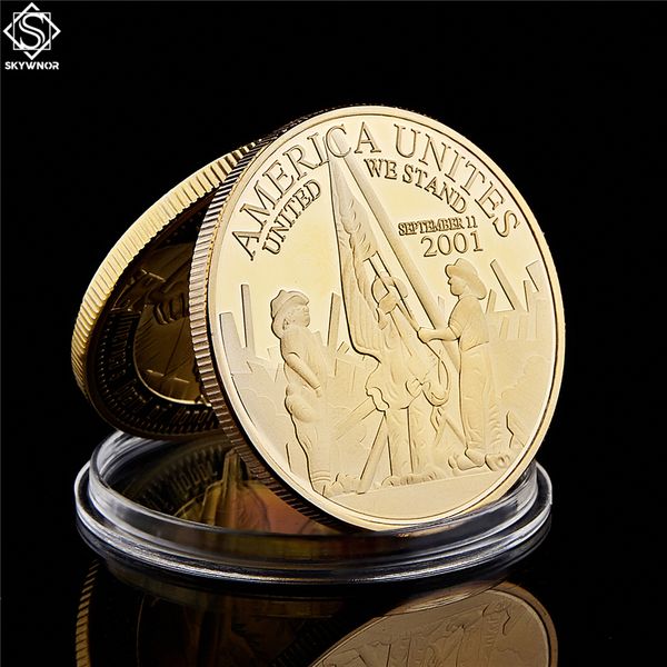 2001.9.11 remember attacks statue of liberty craft america heroes goodness gold coins souvenir medal
2001.9.11 remember attacks statue of liberty craft america heroes goodness gold coins souvenir medal