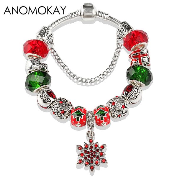 charm bracelets drop snowflake santa claus tree christmas charms bracelet red crystal jewelry silver plated xmas gift, Golden;silver
charm bracelets drop snowflake santa claus tree christmas charms bracelet red crystal jewelry silver plated xmas gift, Golden;silver