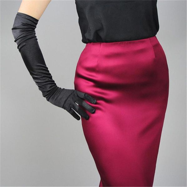 silk gloves 58cm elastic silk pearl satin black white super long elbow female sunscreen gloves 3-sch58, Blue;gray
silk gloves 58cm elastic silk pearl satin black white super long elbow female sunscreen gloves 3-sch58, Blue;gray
