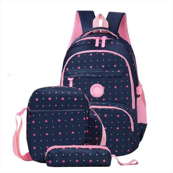 3 pieces set school bags for girls waterproof nylon star patterned kids bookbag lapteen girl school backpack mochila escolar
3 pieces set school bags for girls waterproof nylon star patterned kids bookbag lapteen girl school backpack mochila escolar