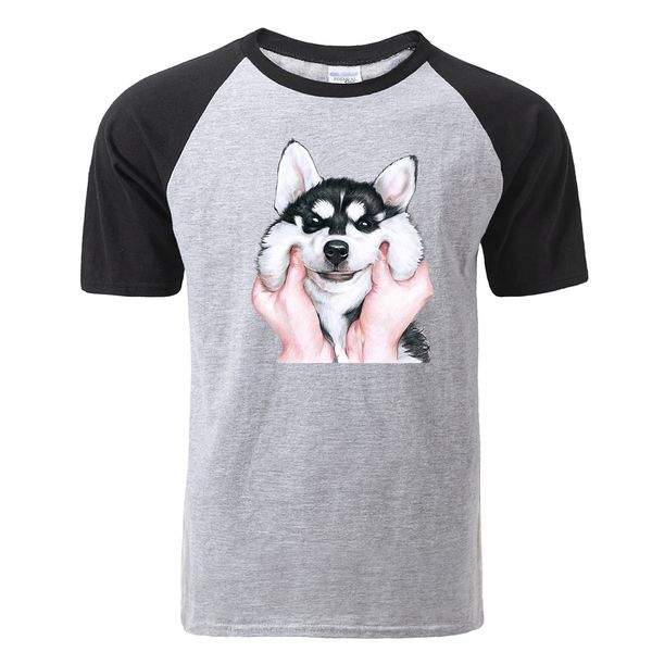 funny men's cute pug design dog siberian husky printed raglan t shirts summer casual cotton short sleeve tshirts
funny men's cute pug design dog siberian husky printed raglan t shirts summer casual cotton short sleeve tshirts