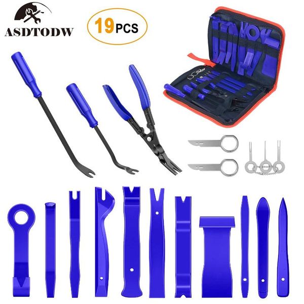 19pcs pro car audio repair tool kit car clip rivet fastener door panel trim removal tool installer pry kit repair
19pcs pro car audio repair tool kit car clip rivet fastener door panel trim removal tool installer pry kit repair