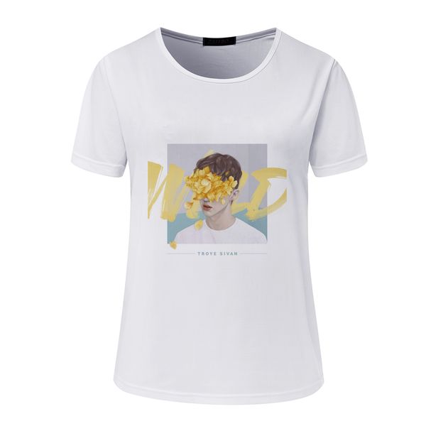 2018 summer fashion white short sleeve tee troye sivan print female t shirt casual fashion tee clothing t-shirt
2018 summer fashion white short sleeve tee troye sivan print female t shirt casual fashion tee clothing t-shirt