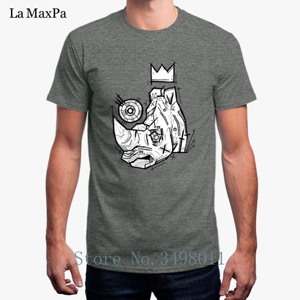 printed rhino king t-shirt for men summer cotton tee shirt clothing plus size 3xl men's t shirt male camiseta basica
printed rhino king t-shirt for men summer cotton tee shirt clothing plus size 3xl men's t shirt male camiseta basica