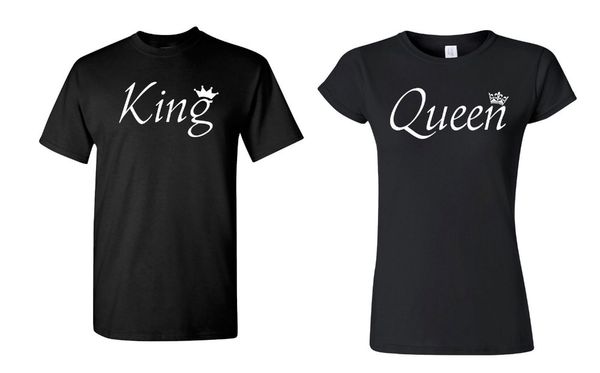 couple matching love t-shirts - king and queen - his and hers 2019 new arrive mens t-shirt casual man tees funny t shirts
couple matching love t-shirts - king and queen - his and hers 2019 new arrive mens t-shirt casual man tees funny t shirts