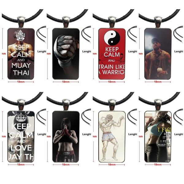 for party gift glass pendant necklace handmade half pendant rectangle necklace keep calm and do muay thai, Silver
for party gift glass pendant necklace handmade half pendant rectangle necklace keep calm and do muay thai, Silver