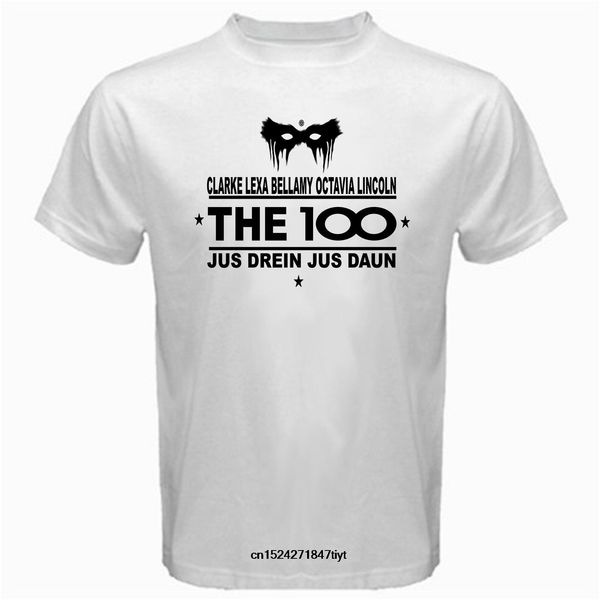 the 100 clarke wanheda lexa jus drein jus daun grounder army mens t shirt white 
the 100 clarke wanheda lexa jus drein jus daun grounder army mens t shirt white