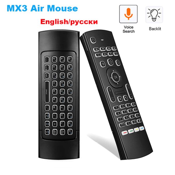 mx3 backlit air mouse smart voice remote control 2.4g rf wireless keyboard for x96 mini km9 a95x h96 max android tv box pk g10
mx3 backlit air mouse smart voice remote control 2.4g rf wireless keyboard for x96 mini km9 a95x h96 max android tv box pk g10