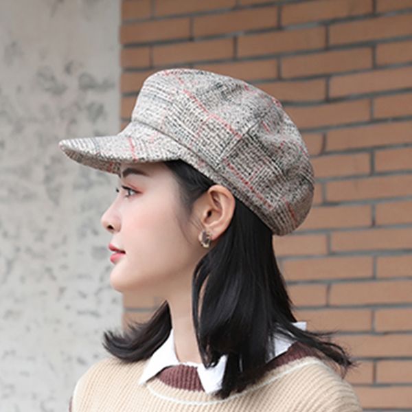 berets octagonal cap selling high-quality autumn and winter hats female wild street headdress korean wool beret casual hat, Blue;gray
berets octagonal cap selling high-quality autumn and winter hats female wild street headdress korean wool beret casual hat, Blue;gray