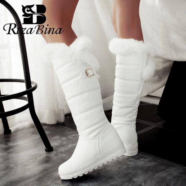rizabina small size 30-42 ladies winter keep warm fahion knee high boots plush fur thick bottom snow boots female botas footwear, Black
rizabina small size 30-42 ladies winter keep warm fahion knee high boots plush fur thick bottom snow boots female botas footwear, Black