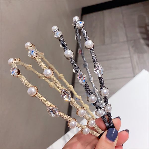 hair accessories korea double row rhinestone pearl hairband women thin chic outdoors all match girls headwear vintage headband court queen 2
hair accessories korea double row rhinestone pearl hairband women thin chic outdoors all match girls headwear vintage headband court queen 2