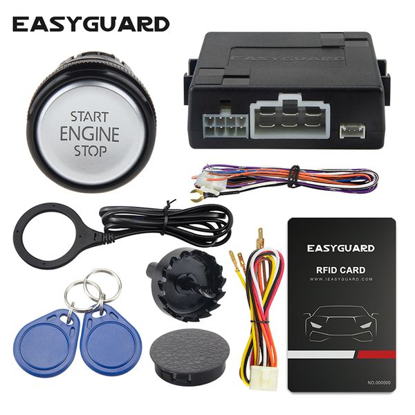 easyguard rfid car alarm system with smart push start button and valet mode keyless go system dc12v
easyguard rfid car alarm system with smart push start button and valet mode keyless go system dc12v