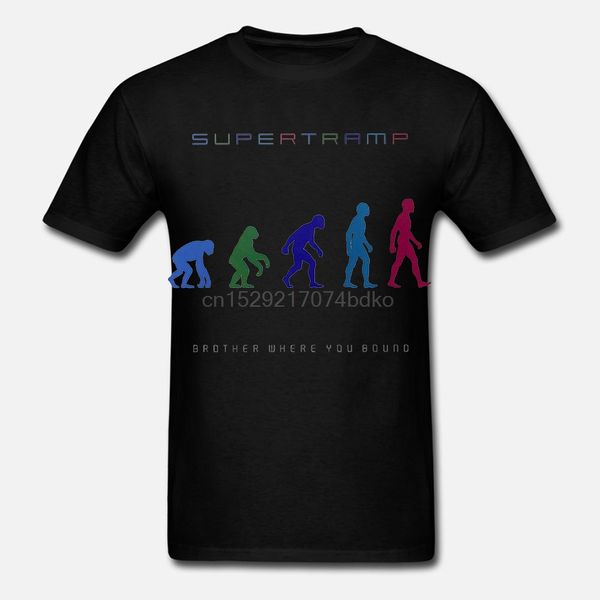 new popular supertramp mens black t-shirt s-3xl
