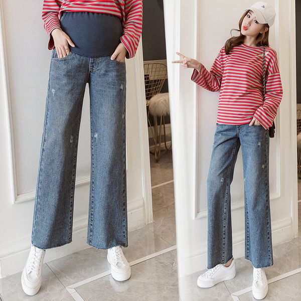 снимите wide leg denim джинсы материнство брюки брюки для беременной одежды винтажной беременности jeans высокой талии осень брюки, White
снимите wide leg denim джинсы материнство брюки брюки для беременной одежды винтажной беременности jeans высокой талии осень брюки, White