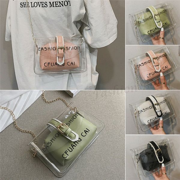 noenname-null women's pvc transparent clear shoulder bag tote jelly candy summer beach handbag
noenname-null women's pvc transparent clear shoulder bag tote jelly candy summer beach handbag