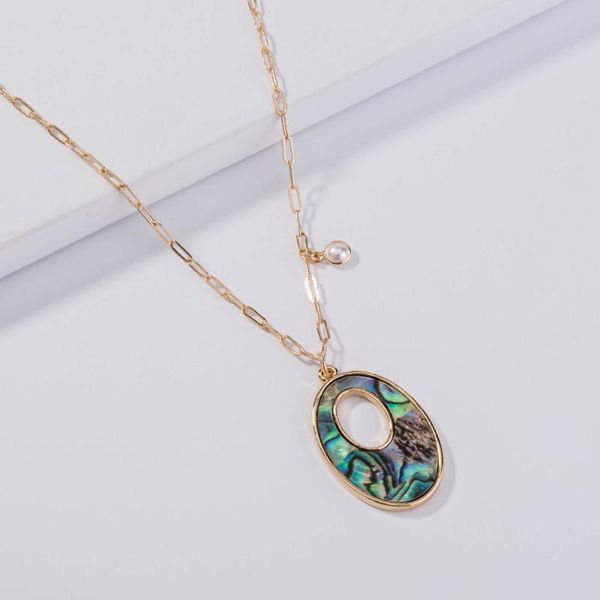fashion resin oval colorful abalone shell pendant fresh pearl bead charm necklace jewelry summer beach accessories party gift, Silver
fashion resin oval colorful abalone shell pendant fresh pearl bead charm necklace jewelry summer beach accessories party gift, Silver