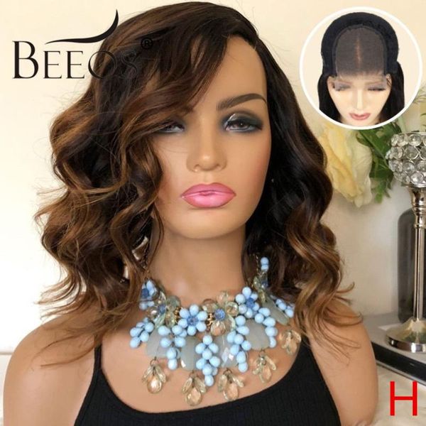beeos 180% 4*4 closure lace wigs highlight color short body wave brazilian remy human wigs pre plucked hairline bleached knots, Black;brown
beeos 180% 4*4 closure lace wigs highlight color short body wave brazilian remy human wigs pre plucked hairline bleached knots, Black;brown