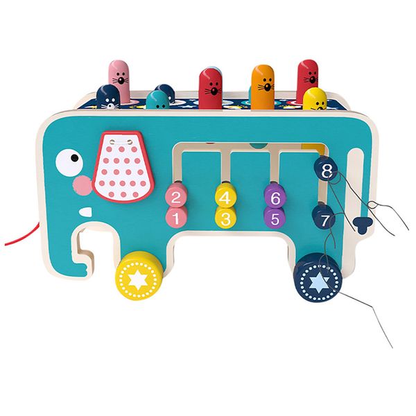 whack-a-mole game elephant cartoon wooden playing hamster car digital maze rotating gear toy for children early education
whack-a-mole game elephant cartoon wooden playing hamster car digital maze rotating gear toy for children early education