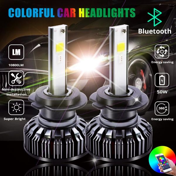 rgb cob led headlight h4 h7 led car headlight bulbs h1 h3 h11 h13 880 9005 9006 9012 app bluetooth control multi-color 25w
rgb cob led headlight h4 h7 led car headlight bulbs h1 h3 h11 h13 880 9005 9006 9012 app bluetooth control multi-color 25w