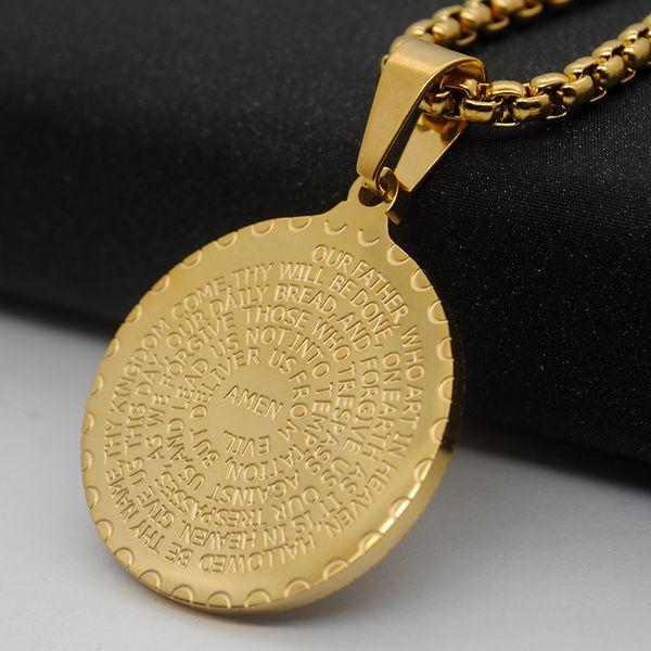 gold coin necklace mens praying hands medal pendant stainless steel scripture necklace jewelry on the neck gifts man accessories, Silver
gold coin necklace mens praying hands medal pendant stainless steel scripture necklace jewelry on the neck gifts man accessories, Silver