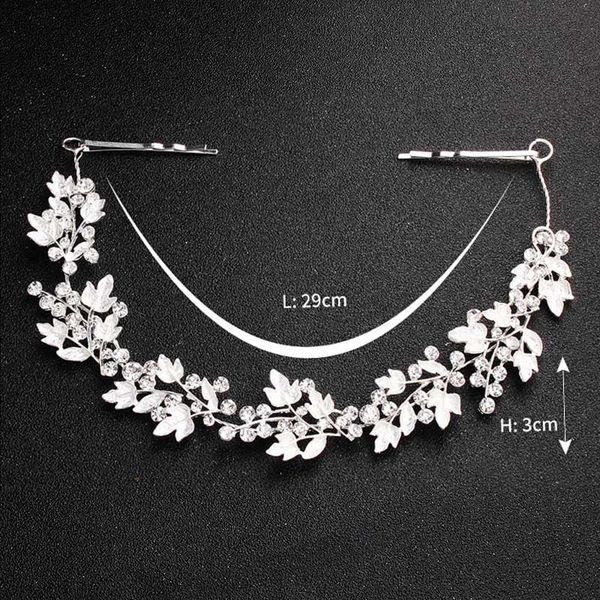 forseven women girl birthday party hairbands crystal flower leaf headbands headpieces with hairpins for bride noiva wedding, Golden;silver
forseven women girl birthday party hairbands crystal flower leaf headbands headpieces with hairpins for bride noiva wedding, Golden;silver