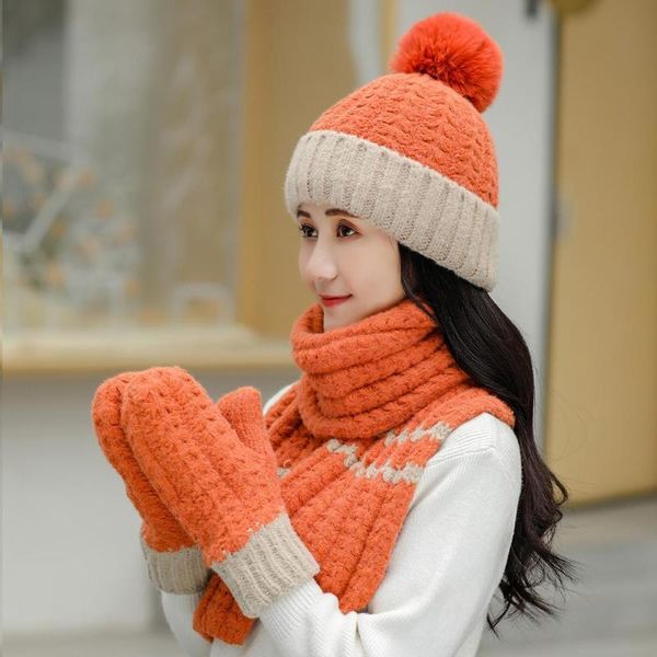 hats, scarves & gloves sets women's hat and scarf set three pieces for women winter kitted wool hats girls thick warm pom glove, Blue;gray
hats, scarves & gloves sets women's hat and scarf set three pieces for women winter kitted wool hats girls thick warm pom glove, Blue;gray