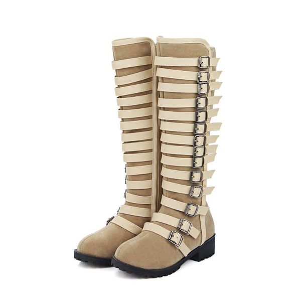 new arrival women rome buckle long boots knee high thick heels lady winter high boots spring autumn plus size 43 44 45 46, Black
new arrival women rome buckle long boots knee high thick heels lady winter high boots spring autumn plus size 43 44 45 46, Black