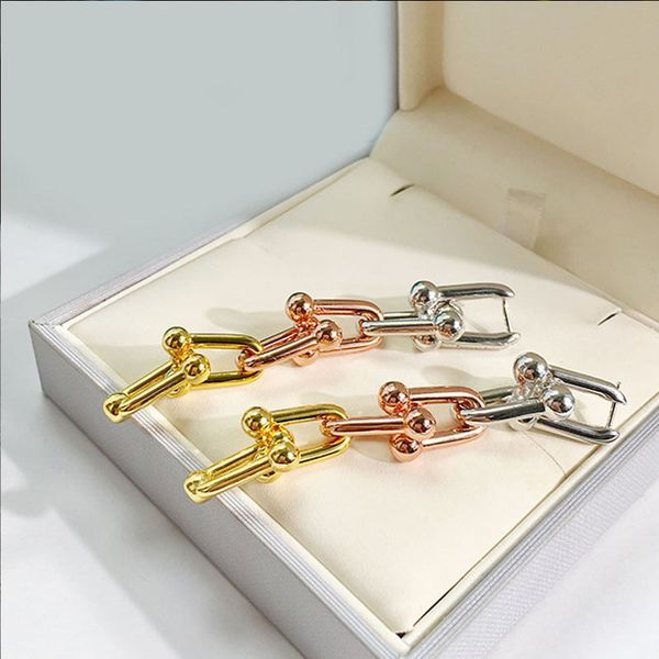 wholesale woman earrings chain pendant luxury jewelry japan 2020 fashion new stainless steel earrings korean accessories gift, Golden;silver
wholesale woman earrings chain pendant luxury jewelry japan 2020 fashion new stainless steel earrings korean accessories gift, Golden;silver