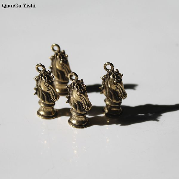 pure copper chess-knight brass keychain gold keyrings animal horse key ring hand made metal car key chains handbag pendant, Silver
pure copper chess-knight brass keychain gold keyrings animal horse key ring hand made metal car key chains handbag pendant, Silver