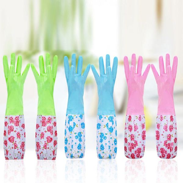 long rubber gloves home kitchen cleaning dish gloves household waterproof dishwashing large girdle adults ma8, Blue;gray
long rubber gloves home kitchen cleaning dish gloves household waterproof dishwashing large girdle adults ma8, Blue;gray