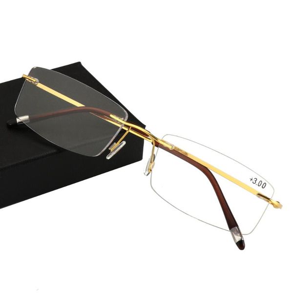 anti fatigue reading glasses men presbyopia hyperopia anti blue light rimless eyewear +1.0 to +3.5 business learning glasses, White;black
anti fatigue reading glasses men presbyopia hyperopia anti blue light rimless eyewear +1.0 to +3.5 business learning glasses, White;black