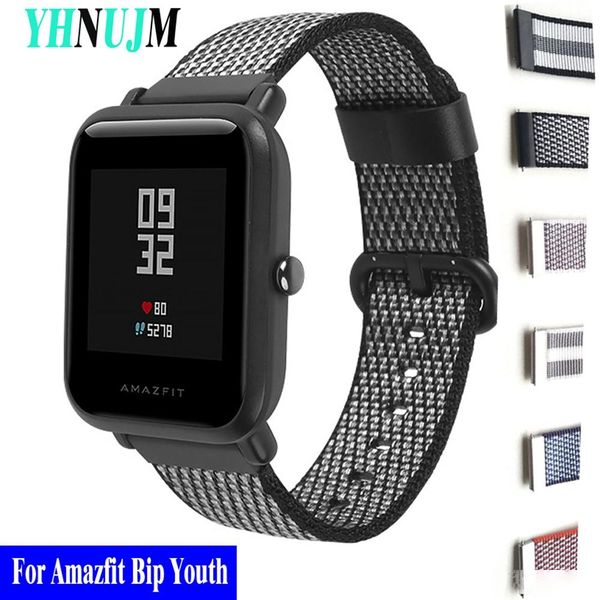 wholesale nylon watch band for amazfit strap 20mm for xiaomi huami amazfit youth bip bit smart watch strap bracelet
wholesale nylon watch band for amazfit strap 20mm for xiaomi huami amazfit youth bip bit smart watch strap bracelet