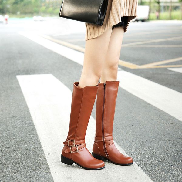 lady boots women's rubber shoes rain thigh high heels high zipper round toe leather booties winter footwear ladies, Black
lady boots women's rubber shoes rain thigh high heels high zipper round toe leather booties winter footwear ladies, Black