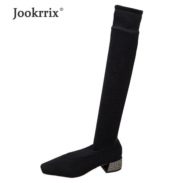 jookrrix 2020 women high boots female fashion boots over knee for women fashion brand lady black warm shoes zb1053
jookrrix 2020 women high boots female fashion boots over knee for women fashion brand lady black warm shoes zb1053