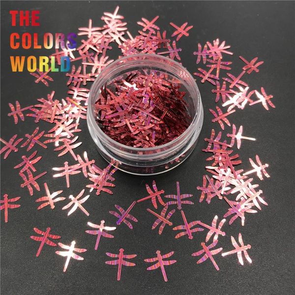 nail glitter tct-373 dragonfly 9.5mm laser strip art decoration tumblers craft handmade accessoires festival party supplier, Silver;gold
nail glitter tct-373 dragonfly 9.5mm laser strip art decoration tumblers craft handmade accessoires festival party supplier, Silver;gold