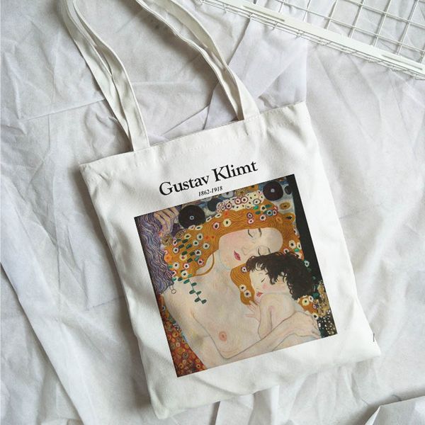 gustav klimt summer new female casual harajuku high-capacity canvas art print fun fashion college vintage shoulder bags
gustav klimt summer new female casual harajuku high-capacity canvas art print fun fashion college vintage shoulder bags