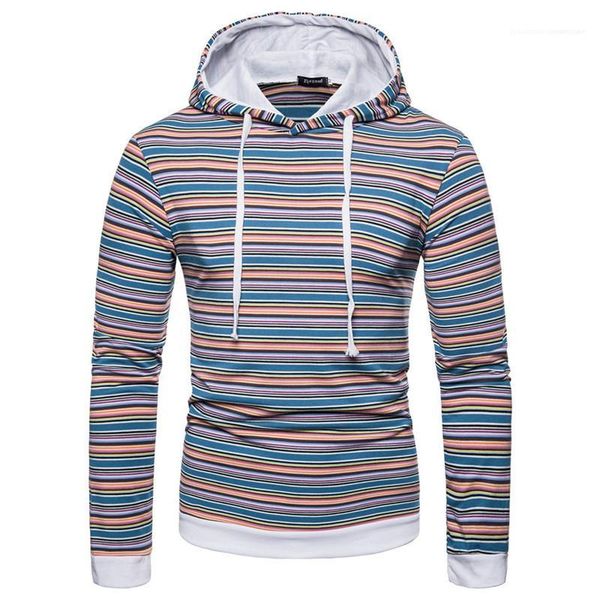 striped panelled print hooded hoodies male clothing 2020 designer pullover casual sweatshirts fashion mens long sleeve, Black
striped panelled print hooded hoodies male clothing 2020 designer pullover casual sweatshirts fashion mens long sleeve, Black