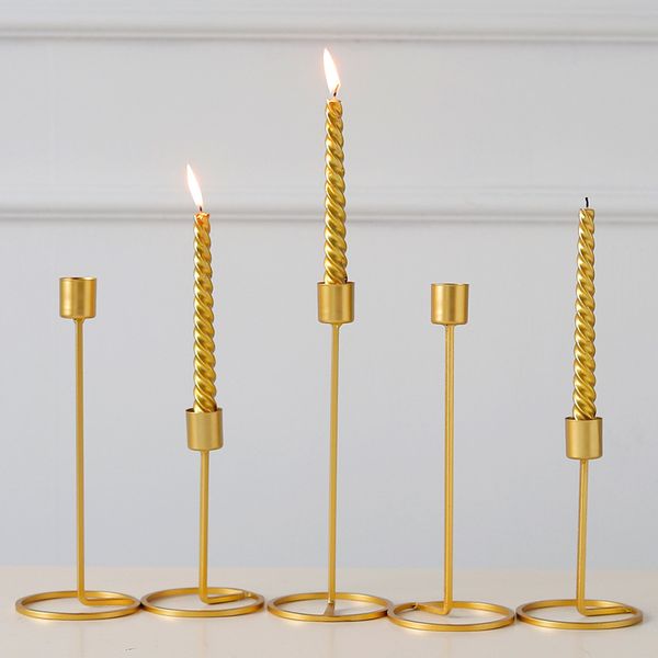 northern iron art candlestick ornaments gold candle holder home decoration figurine wedding candlelight dinner props candelabra
northern iron art candlestick ornaments gold candle holder home decoration figurine wedding candlelight dinner props candelabra