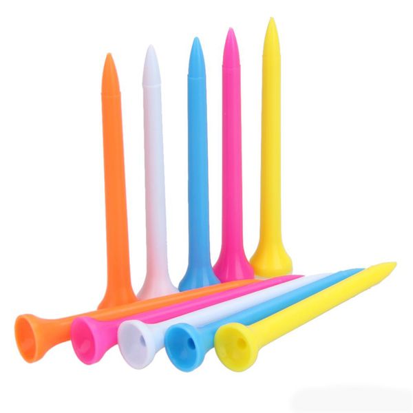 100pcs/lot golf tee cue mixed color lightweight portable carrying plastic 69mm golf tees golf driver headcover training assistant
100pcs/lot golf tee cue mixed color lightweight portable carrying plastic 69mm golf tees golf driver headcover training assistant