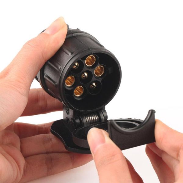 car trailer truck 13 pin to 7 pin plug adapter converter tow bar socket black
car trailer truck 13 pin to 7 pin plug adapter converter tow bar socket black