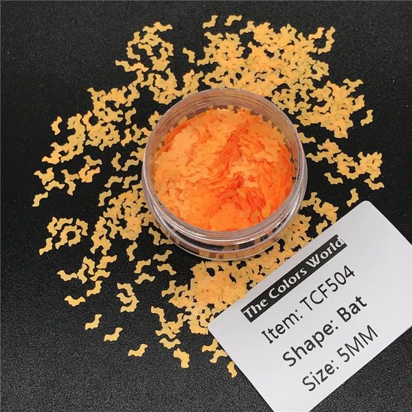 tct-216 bat shape neon bright matte colors 5mm solvent resistant nail glitter nail art decoration henna handwork halloween diy, Silver;gold
tct-216 bat shape neon bright matte colors 5mm solvent resistant nail glitter nail art decoration henna handwork halloween diy, Silver;gold